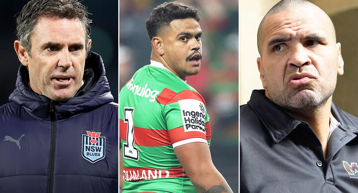 Souths fire back after Latrell Mitchell criticised by Brad Fittler and Anthony Mundine