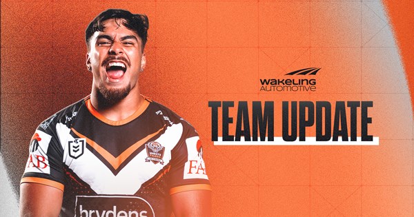 Team Update: Round 2 vs Raiders