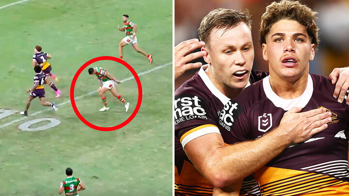 Latrell Mitchell's horror moment as NRL world erupts over insane Reece Walsh display