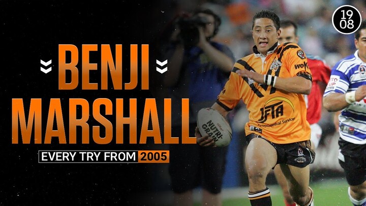 Every Benji Marshall try form 2005 | NRL Throwback |