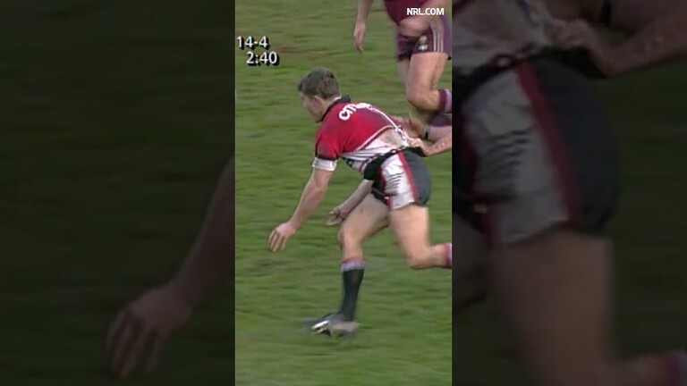 WATCH: Florimo's incredible kick sets up try for Fairleigh in 1997