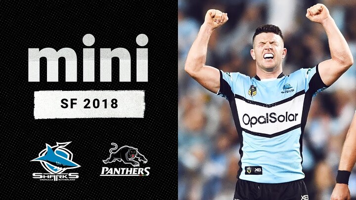 WATCH:  Intense Sharks v Panthers Semi Final Match Highlights | NRL