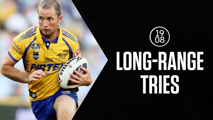 Breathtaking long-range tries | NRL Throwback | Burt, Langer, Alexander and more!