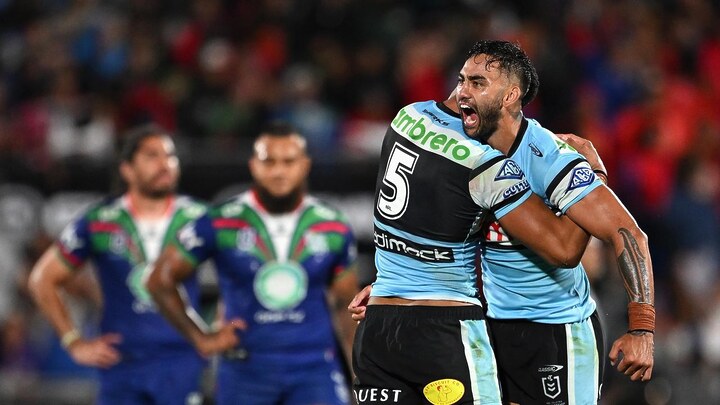 The Sharks have pulled off the ambush. Photo by Hannah Peters/Getty Images