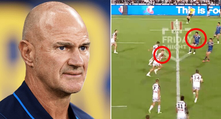 Brad Arthur aggrieved by refereeing blunder as Tom Trbojevic mistake proves costly