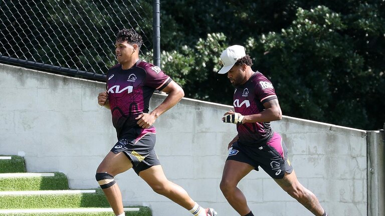 Selwyn Cobbo and Ezra Mam are right to face the Roosters after they missed last week’s win in Sydney. Picture: Liam Kidston