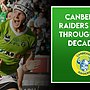 Canberra Raiders tries through the decades