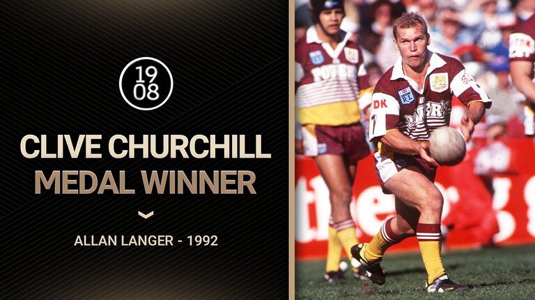 Classic Clive Churchill Medal Highlights | Allan Langer | 1992