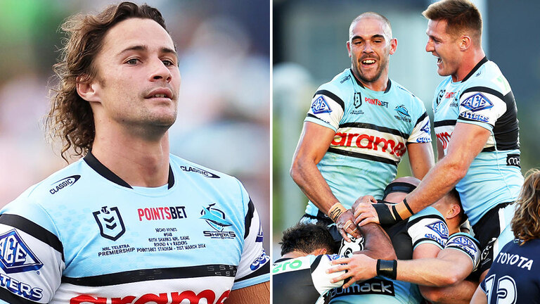 Cronulla Sharks shoot down 'disrespectful' claims about 'soft' run to top of NRL ladder