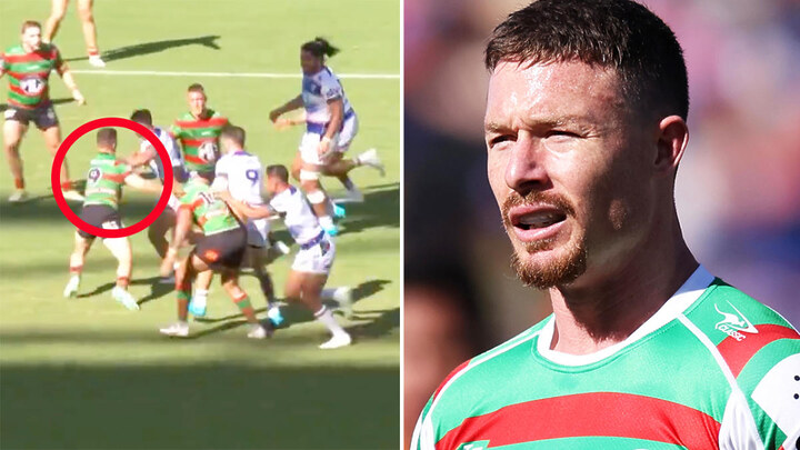 Damien Cook responds to NRL axing as damning footage emerges of Rabbitohs hooker