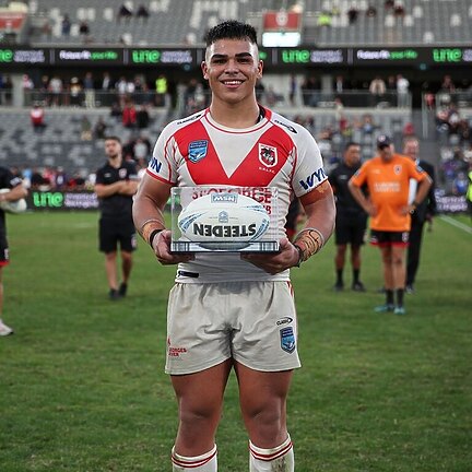 2024 SG Ball Cup Grand Final Player of the Match Jacob Halangahu.