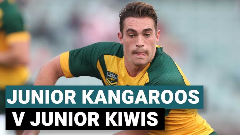 Junior Kangaroos v Junior Kiwis Full Match | Test Match, 2016 | NRL