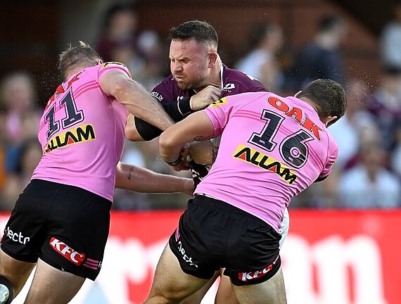 From boos to bravo, Manly's Nathan Brown shines