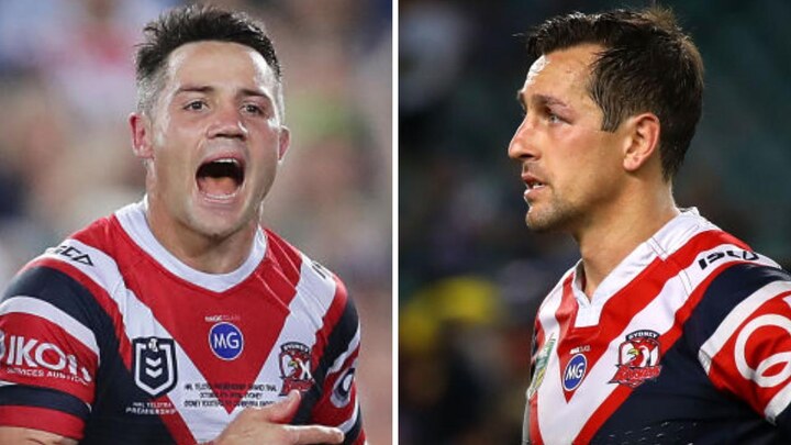 ‘It was difficult’: Cooper Cronk and Mitchell Pearce come clean on 2017 Roosters saga