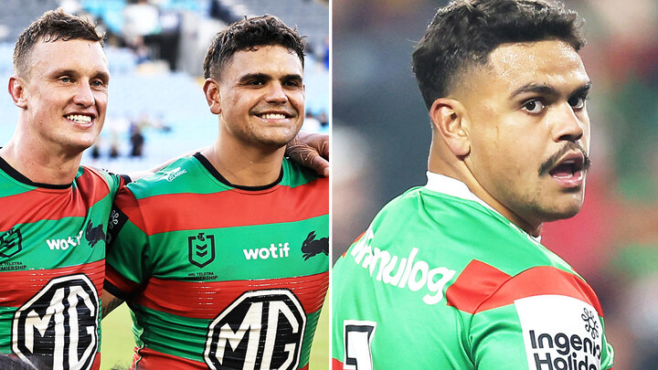 Jack Wighton's frosty response after Latrell Mitchell apologises to Souths teammates