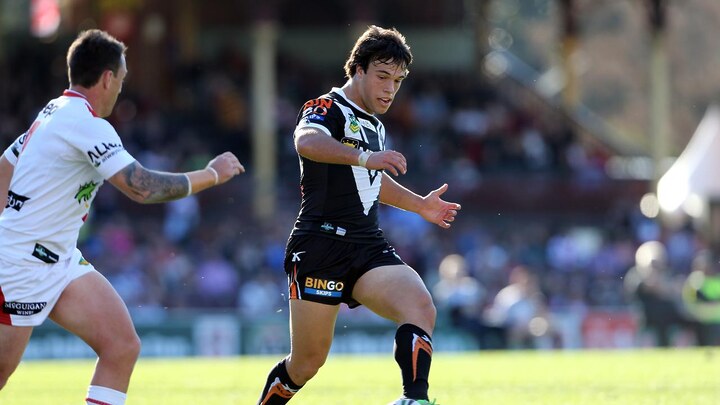 Luke Brooks was compared to Andrew Johns after just one game. Picture: AAP Image/Action Photographics, Renee McKay