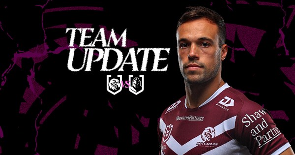 Team Update: Round 7 vs Titans