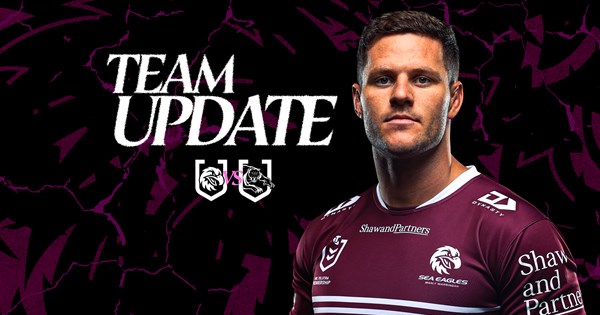 Team Update: Round 5 vs Panthers