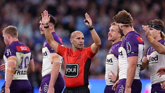 Christian Welch says Jared Waerea-Hargreaves would have been sent to the sin bin if his tackle was on a smaller player. Picture: Cameron Spencer/Getty Images