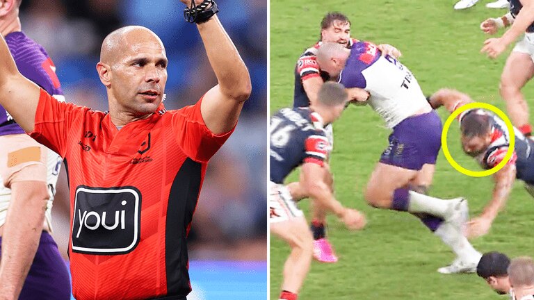 Ashley Klein becomes latest NRL referee 'rested' after furore over Roosters-Storm game