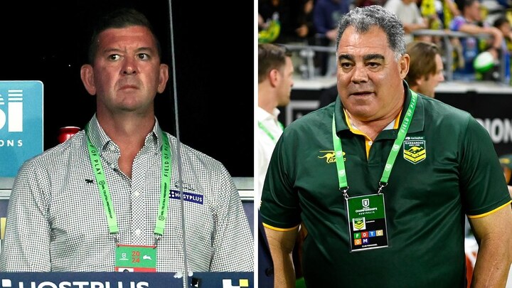 Jason Demetriou and Mal Meninga.