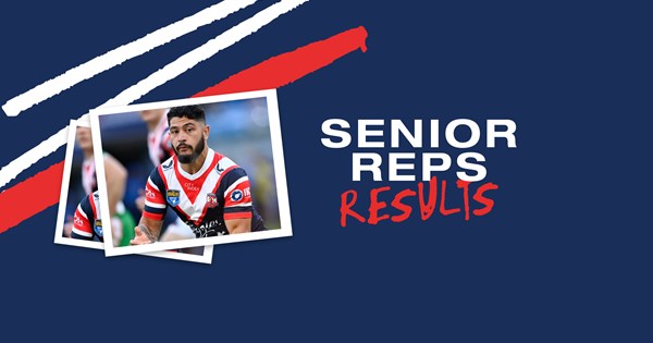 Seniors Report Round 8: Roosters Down Dragons