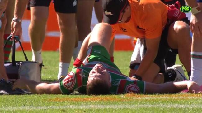 Horror Lachlan Ilias injury in reserve grade