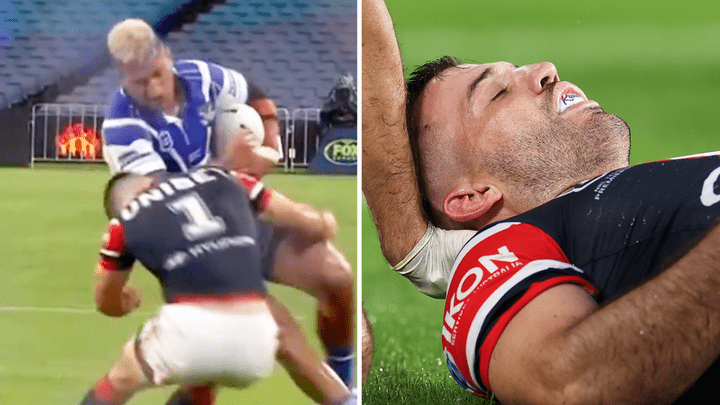 James Tedesco in worrying concussion outcome amid 'brutal' NRL defeat to Bulldogs