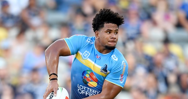 Titans energiser backing debutant to continue to shine