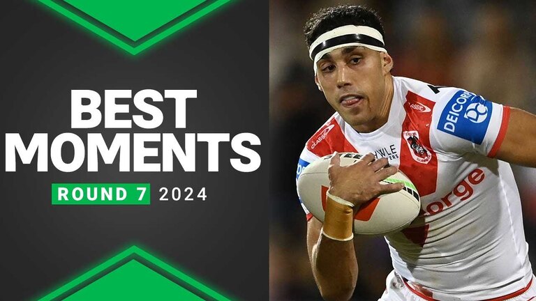 Top moments from NRL Round 7 - 2024 season