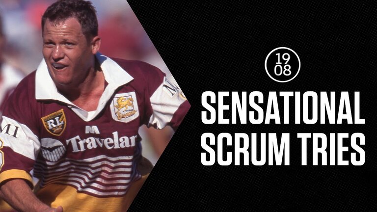 Sensational Scrum Tries | NRL Throwback | Walters, O'Connor, Addo-Carr & more!