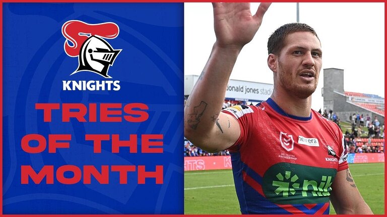 Newcastle Knights Top Tries of April | NRL 2024