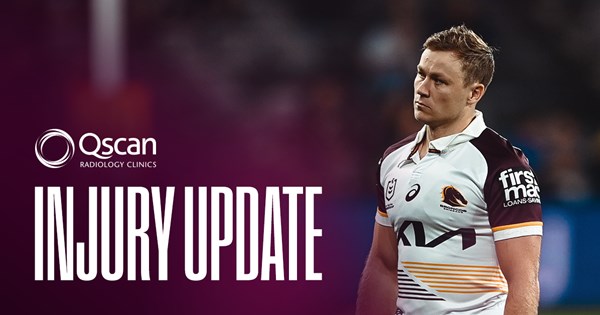 Qscan Injury Update: Walters, Te Kura & Sailor