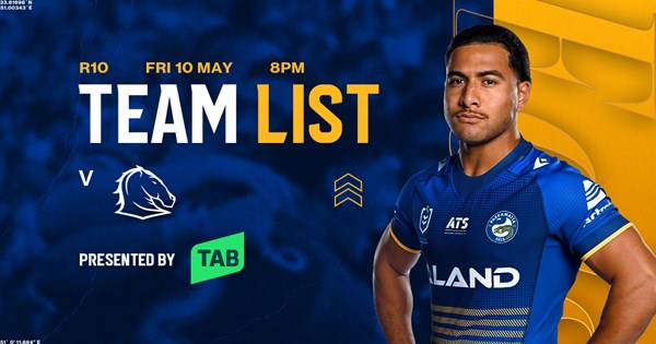 Broncos set to face electrifying Eels at CommBank