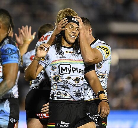 Jarome Luai starred for the Panthers in their dominant win over the Sharks.