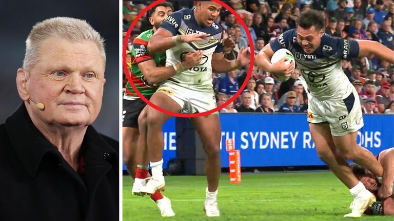 Cowboys robbed of try, anger from footy legends