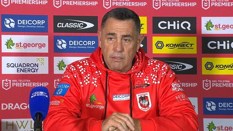 Flanagan was not happy with what the Dragons served up in the second half. Picture: Supplied