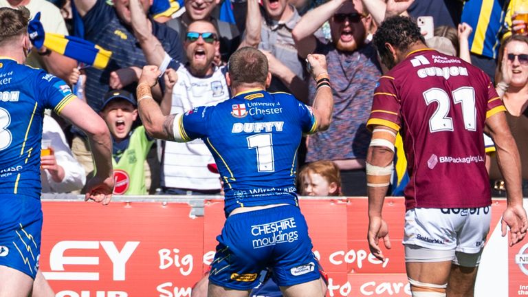 Dufty's duo dazzles Warrington, Leeds ready for rematch