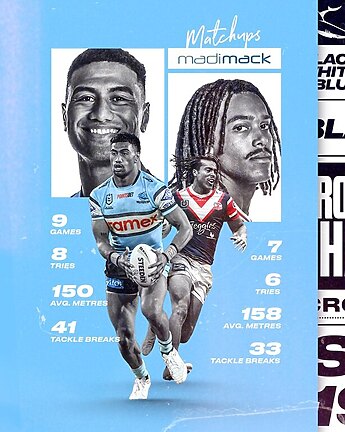 Madimack Matchups - Sharks v Roosters