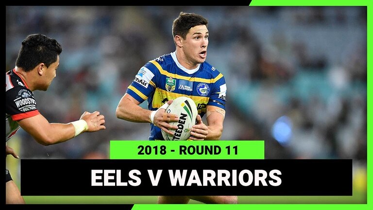 Full NRL Round 11 Match: Parramatta Eels vs Warriors