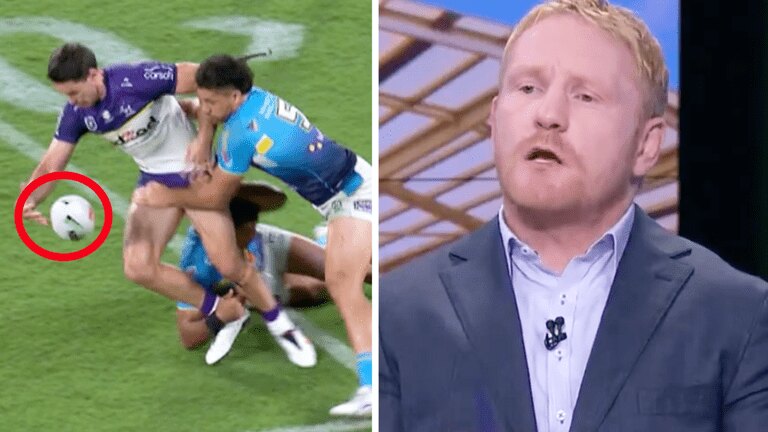 James Graham lets rip after 'deplorable' bunker calls sends NRL fans into meltdown in Titans loss