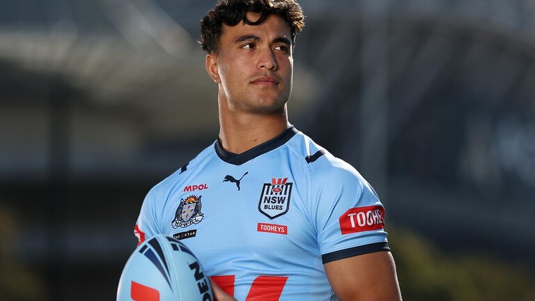 Joseph-Aukuso Suaalii has blacked out the critics ahead of his State of Origin debut