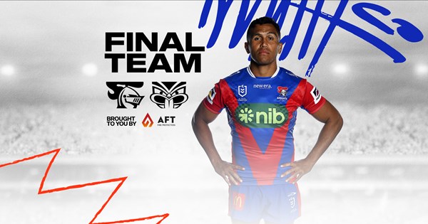 NRL Final Team: Knights v Warriors