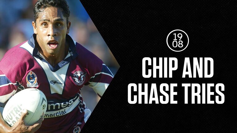 NRL Legends Showcase Classic Chip and Chase Tries