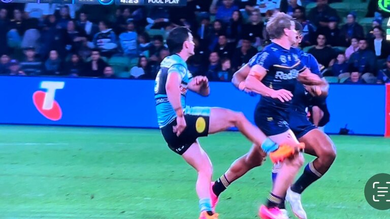 The Melbourne Storm are fighting a dangerous contact charge on Harry Grant, with the NRL denying suggestions they’ve cracked down on defenders running into kickers.
