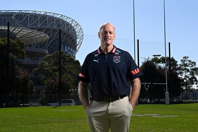 Blues Coach Michael Maguire has been impressed with the personal growth and values of Haumole Olakau'atu