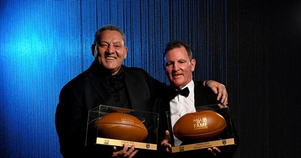 Roach, O'Connor inducted into NSWRL Hall of Fame