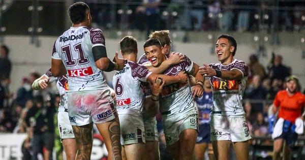 Sea Eagles lift themselves to victory over Storm