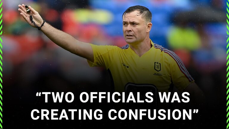 Why there is still one referee on the field | Football Operations | | Fan Question | NRL 2024