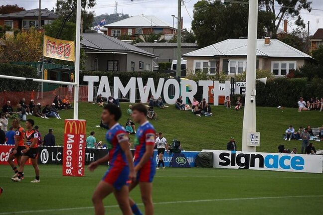 Tigers' CUBS Roar Past Knights in Tamworth Tour